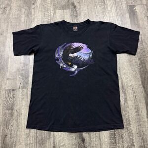 Vintage Harley Davidson Eagle T Shirt Biker South Carolina 90s Single Stitch XL